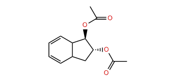 trans-Indan-1,2-diol diacetate